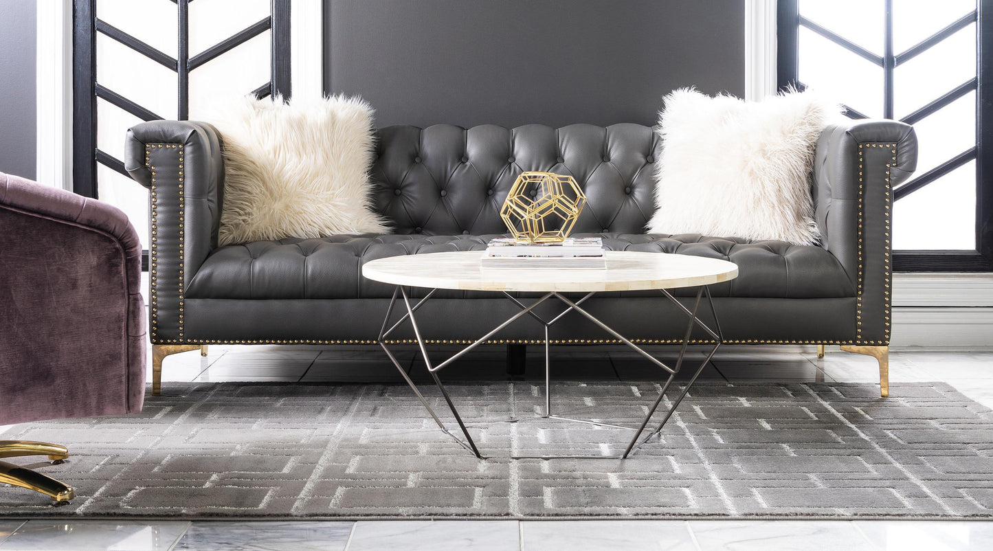 Area Rug – Modern, Cube Pattern Luxury
