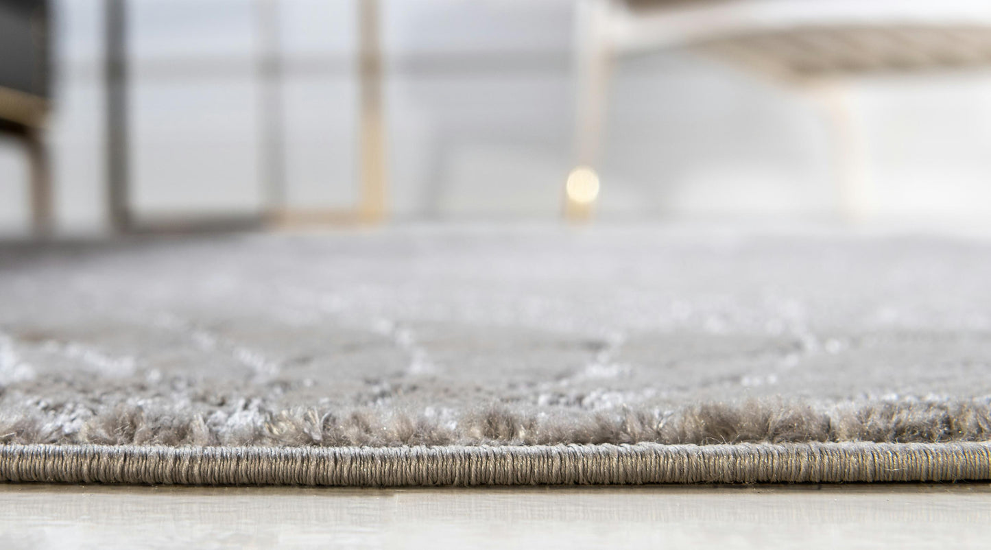 Area Rug – Modern, Lotus Flower Pattern Luxury