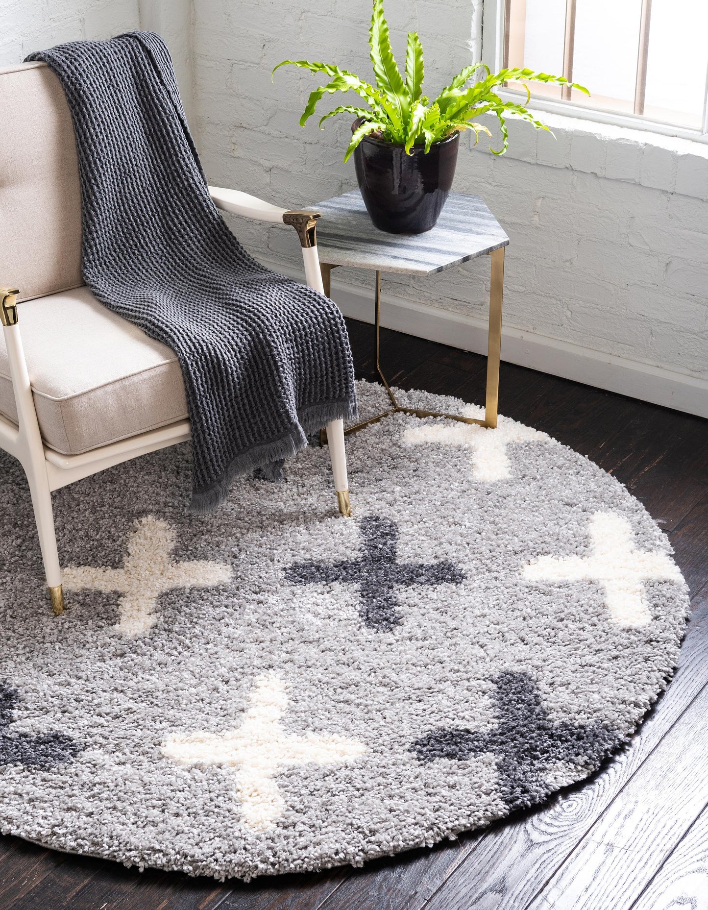Area Rug – Nordic, Modern Nordic Shaggy