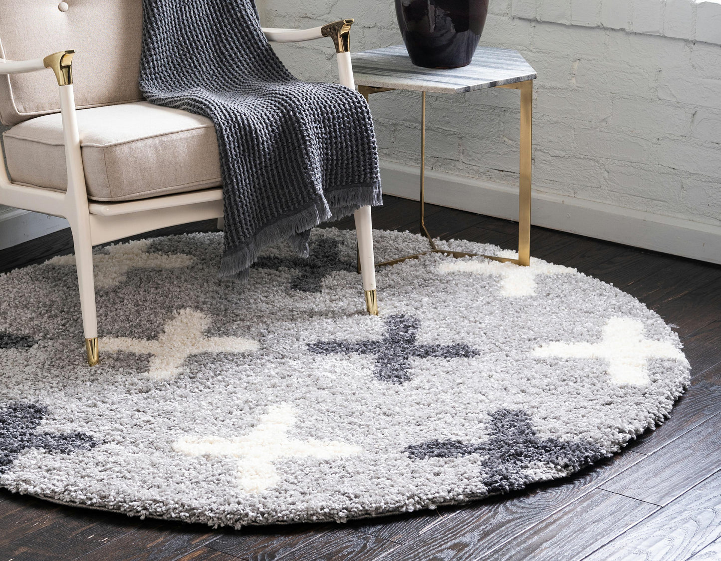 Area Rug – Nordic, Modern Nordic Shaggy
