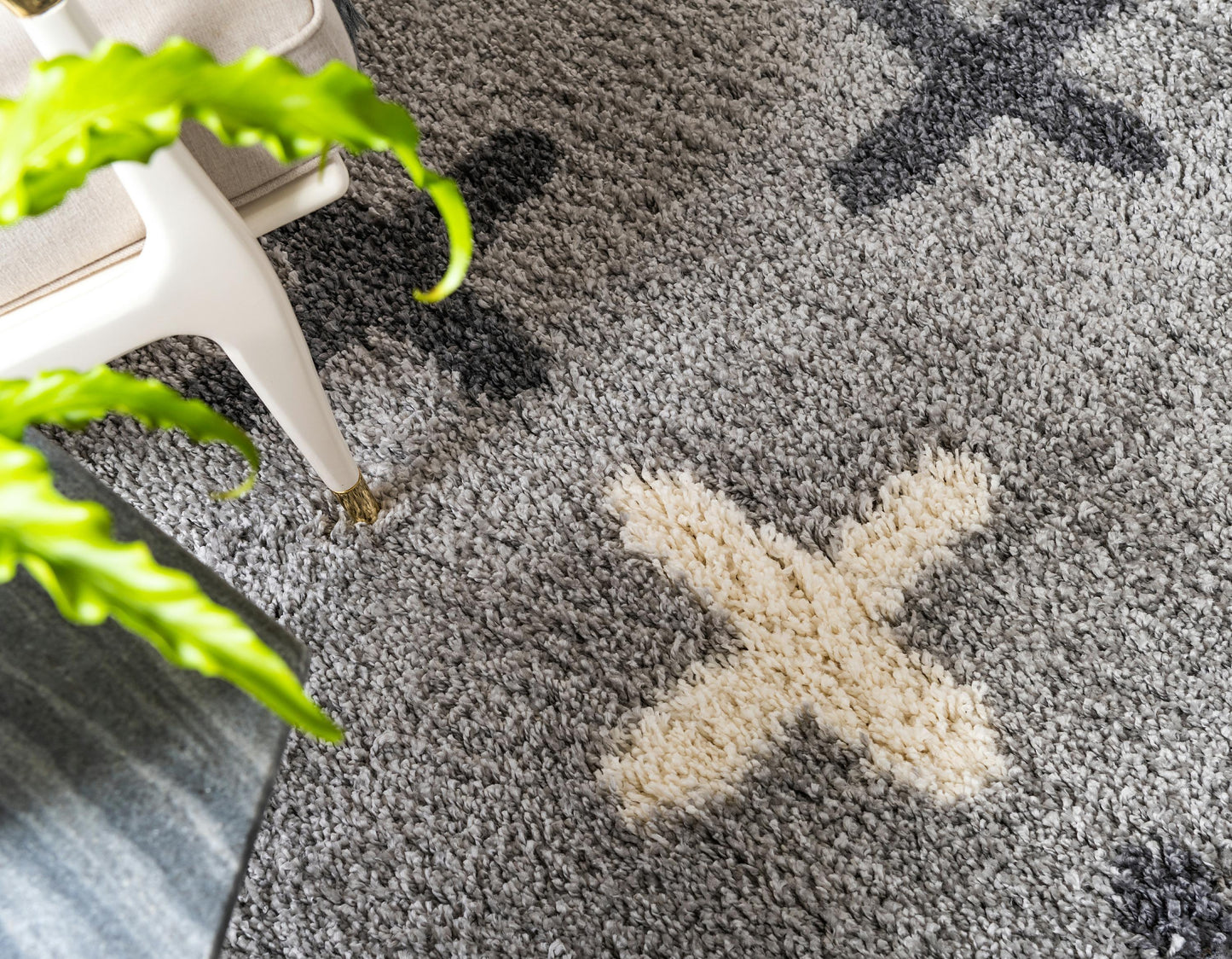 Area Rug – Nordic, Modern Nordic Shaggy