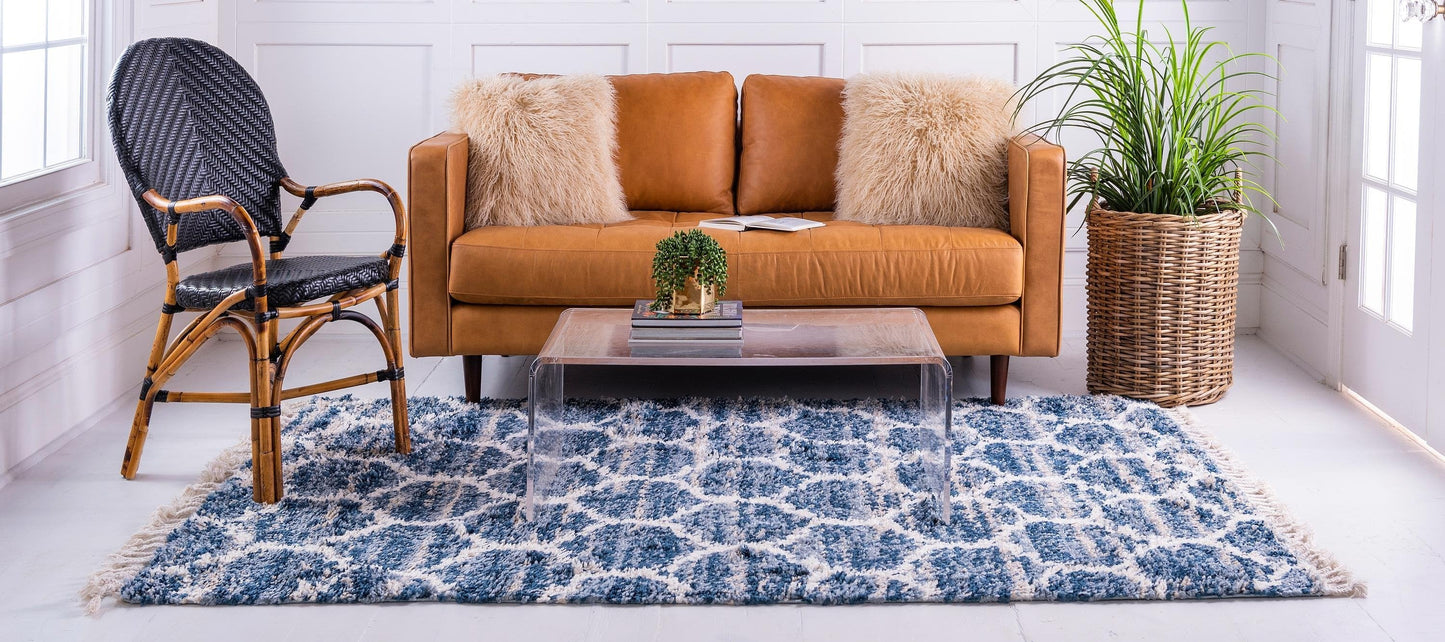 Area Rug – Modern, Pattern Shaggy Area