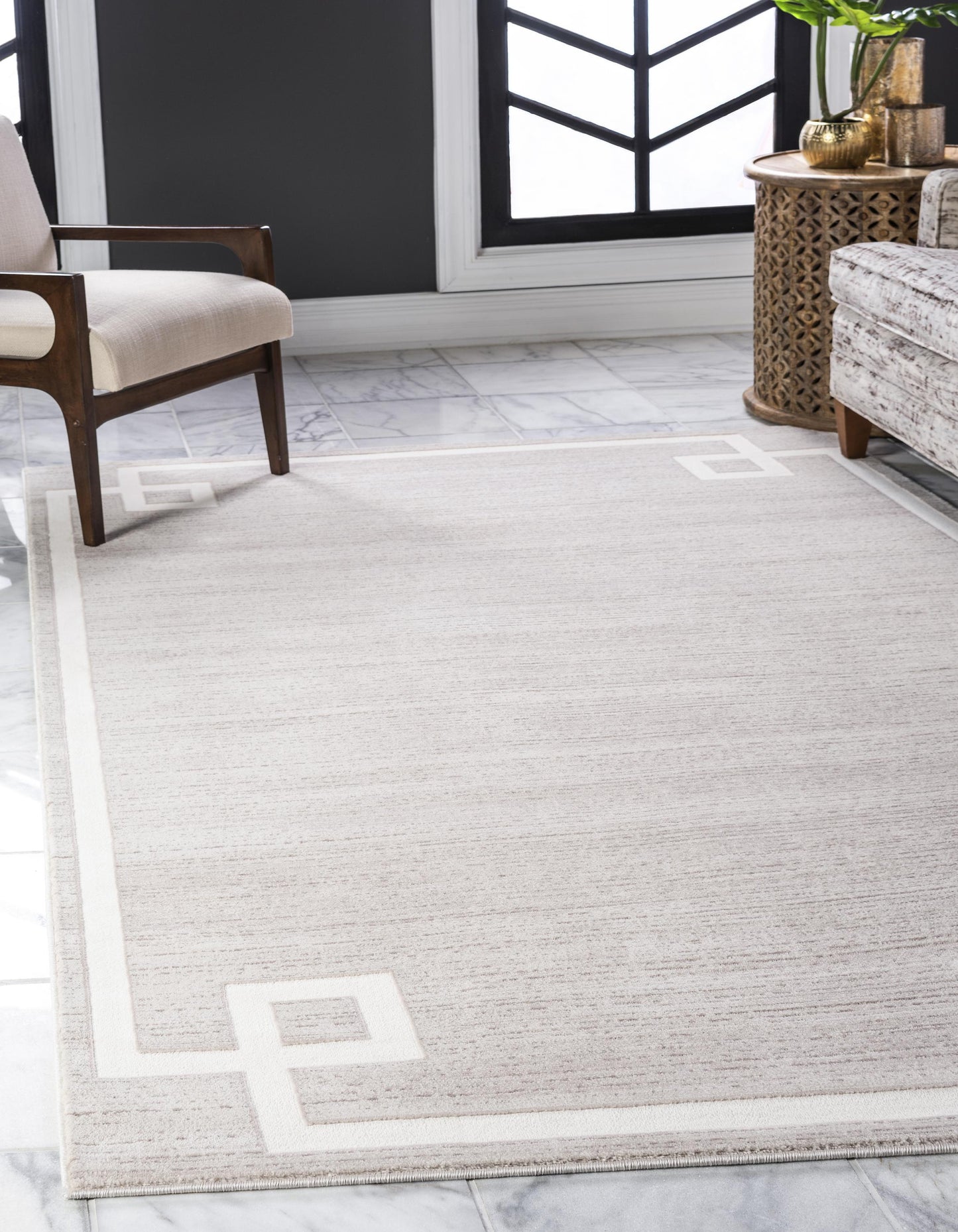 Area Rug – Modern, European Border
