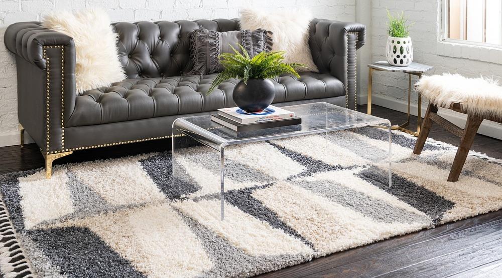 Area Rug – Modern, Shaggy Area