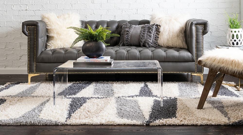 Area Rug – Modern, Shaggy Area