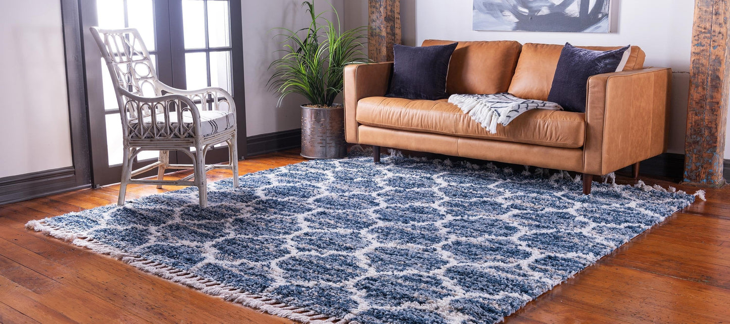 Area Rug – Modern, Pattern Shaggy Area