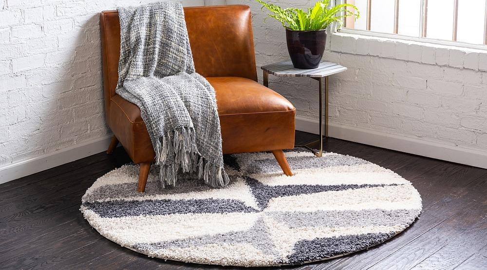 Area Rug – Modern, Shaggy Area