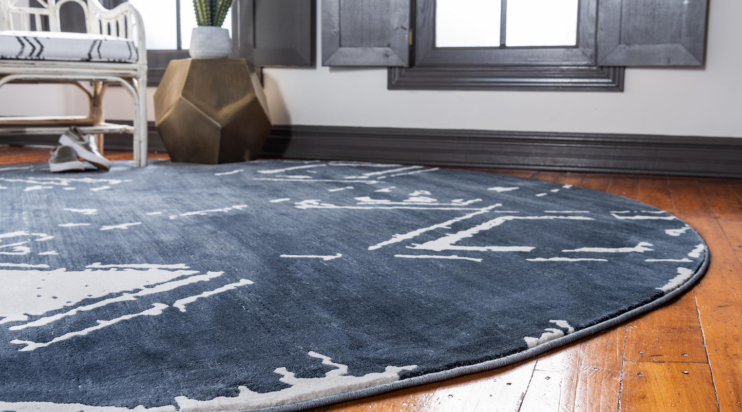 Area Rug – Faded Diamond Pattern Area