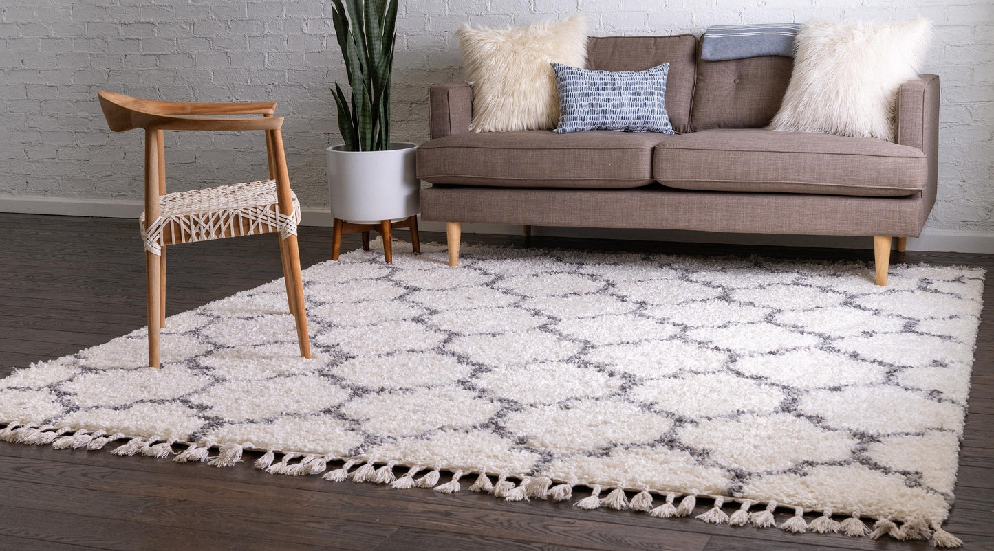 Area Rug – Modern, Pattern Shaggy Area