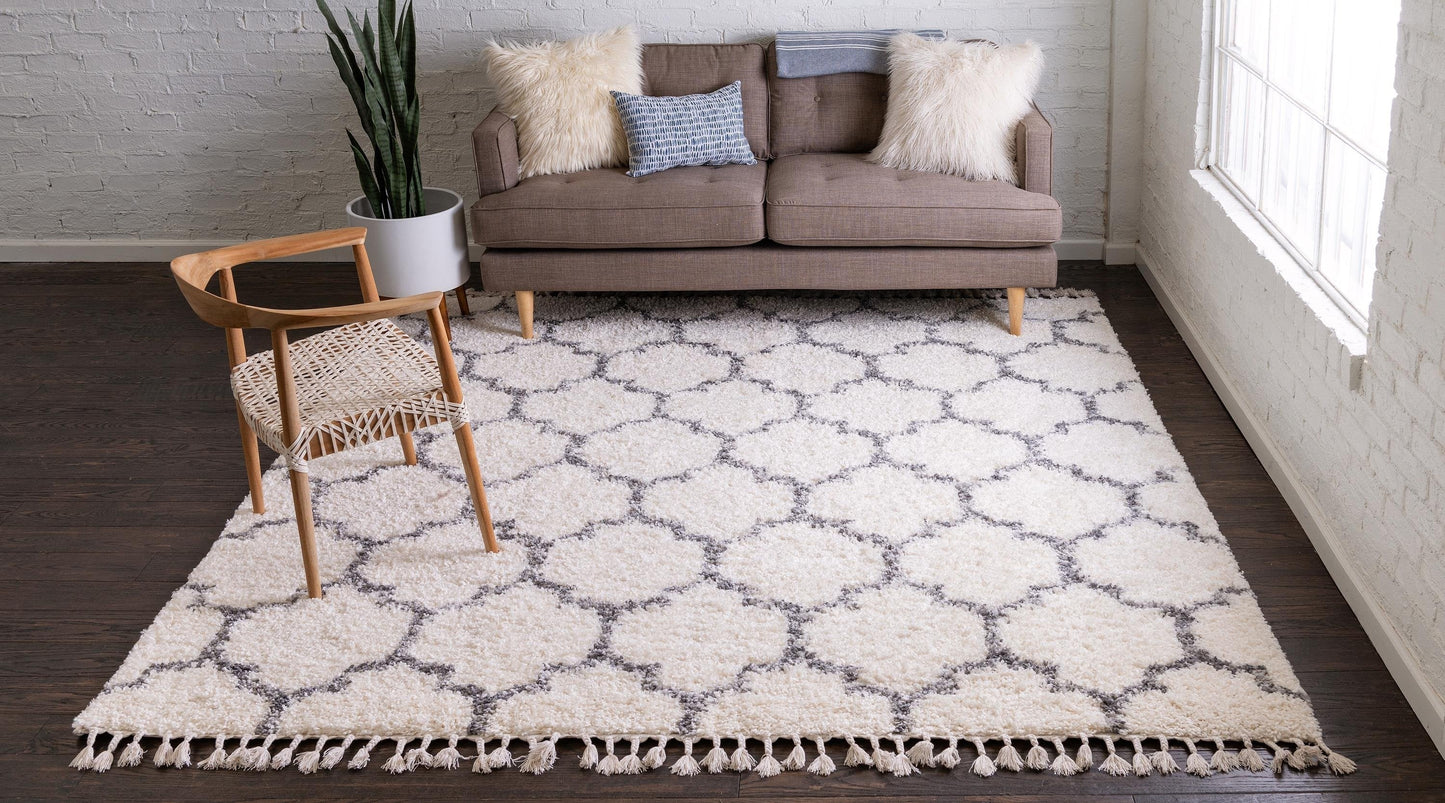 Area Rug – Modern, Pattern Shaggy Area