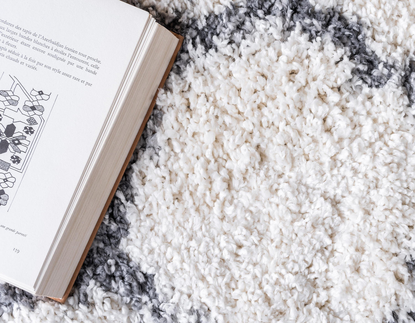 Area Rug – Modern, Pattern Shaggy Area