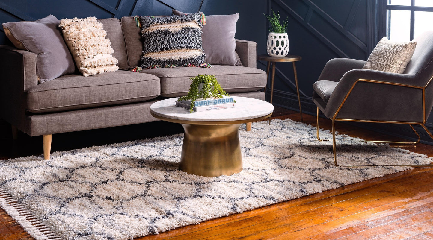 Area Rug – Modern, Pattern Shaggy Area