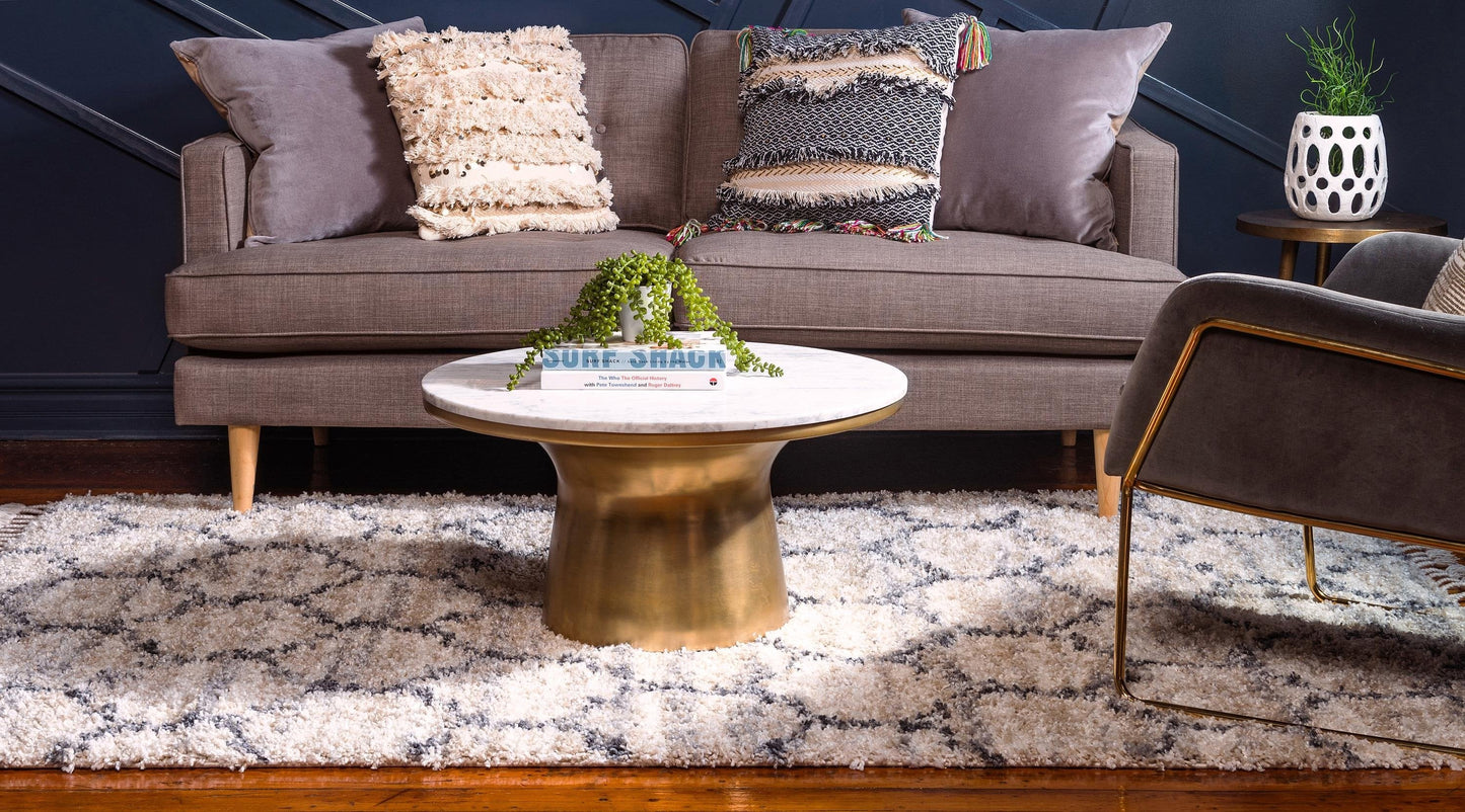 Area Rug – Modern, Pattern Shaggy Area