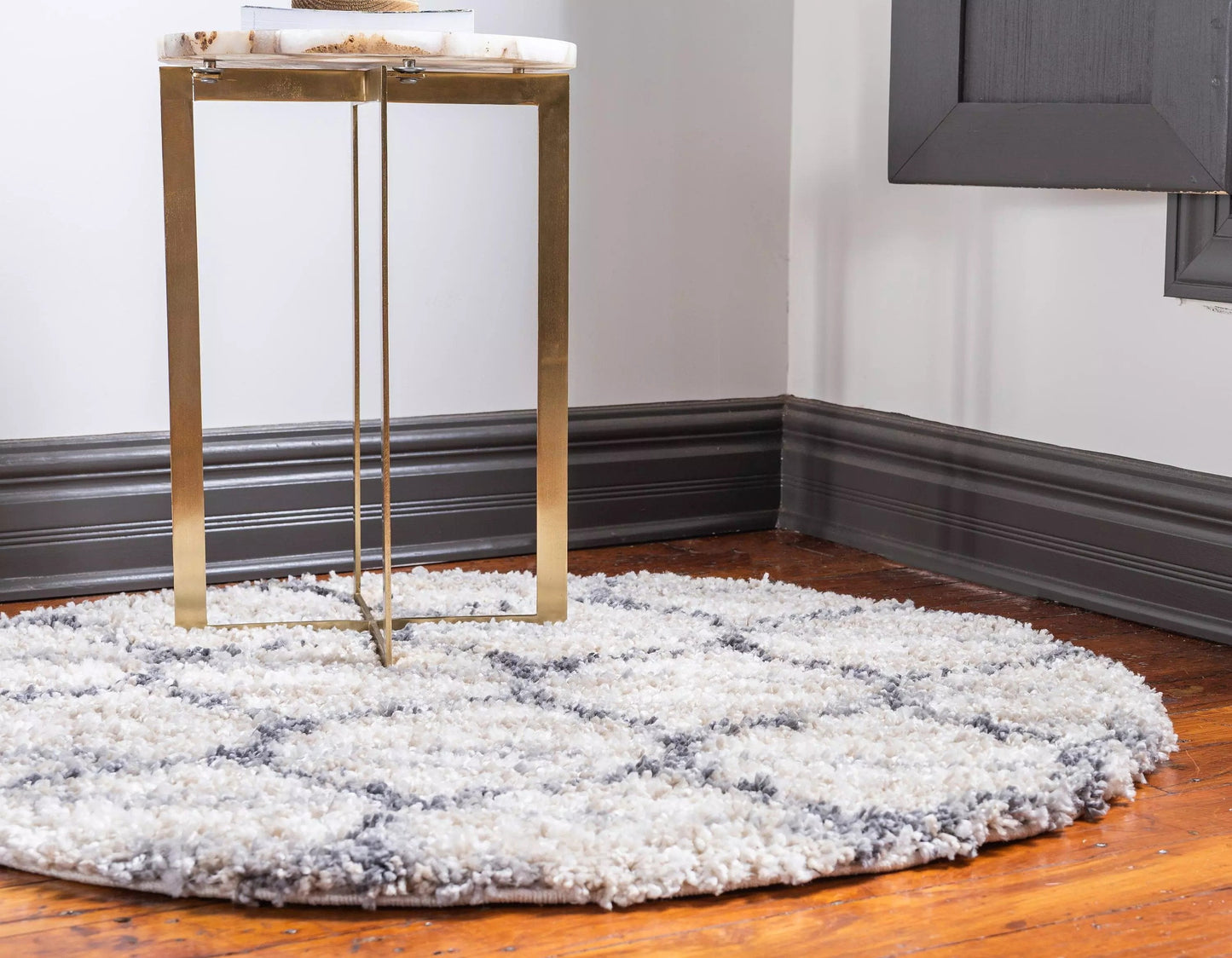 Area Rug – Modern, Pattern Shaggy Area