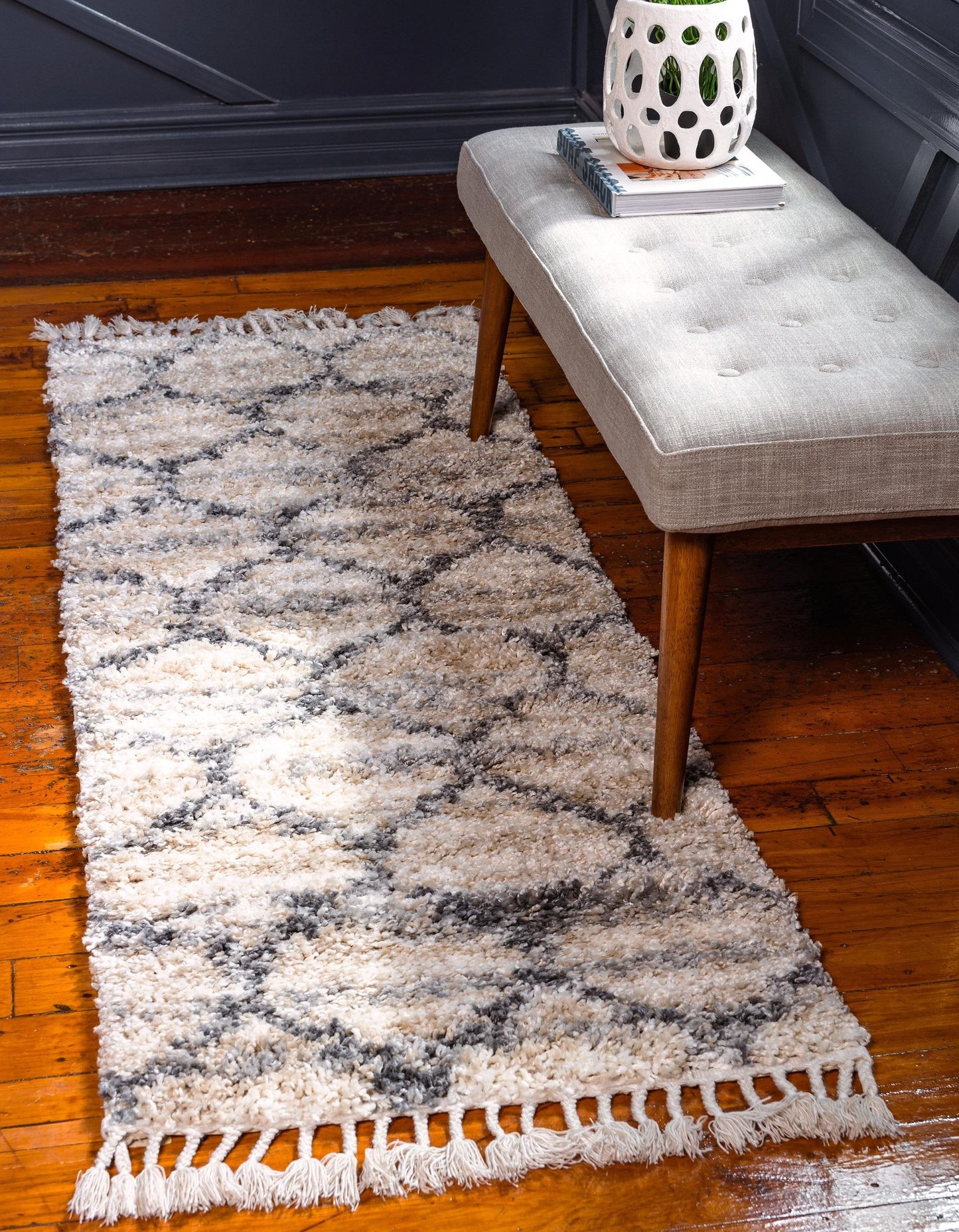 Area Rug – Modern, Pattern Shaggy Area