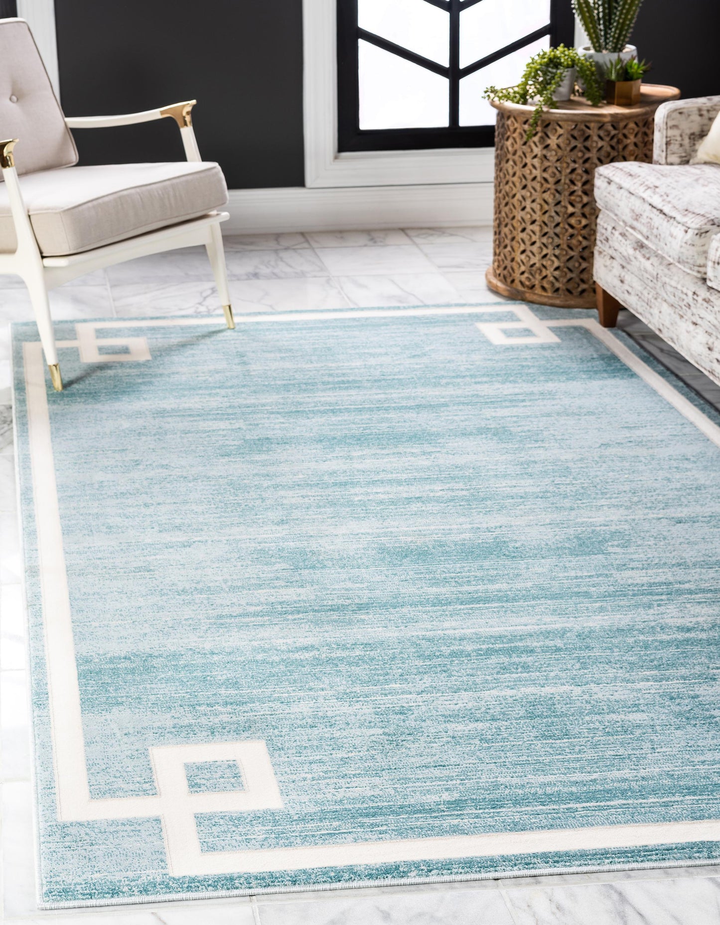 Area Rug – Modern, European Border