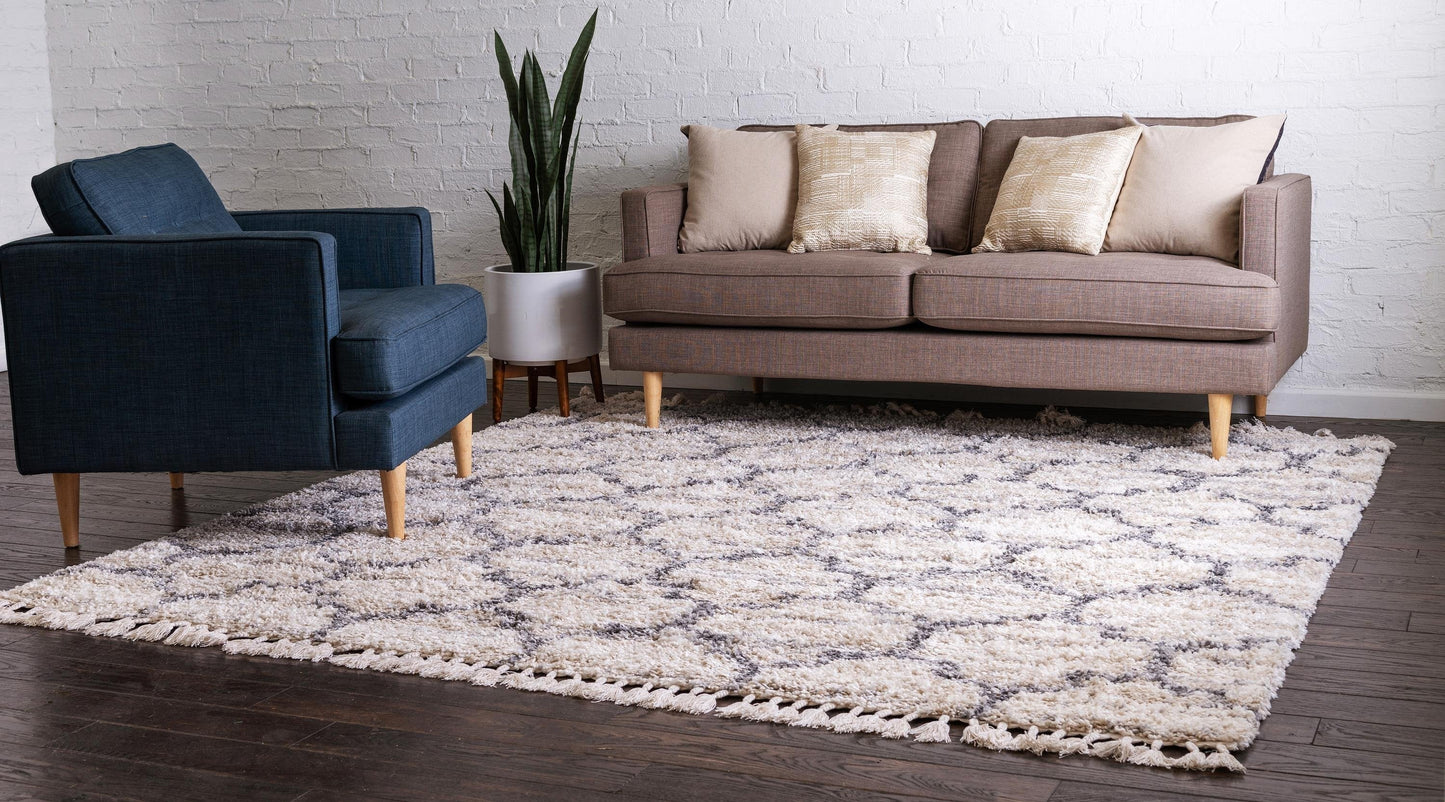Area Rug – Modern, Pattern Shaggy Area