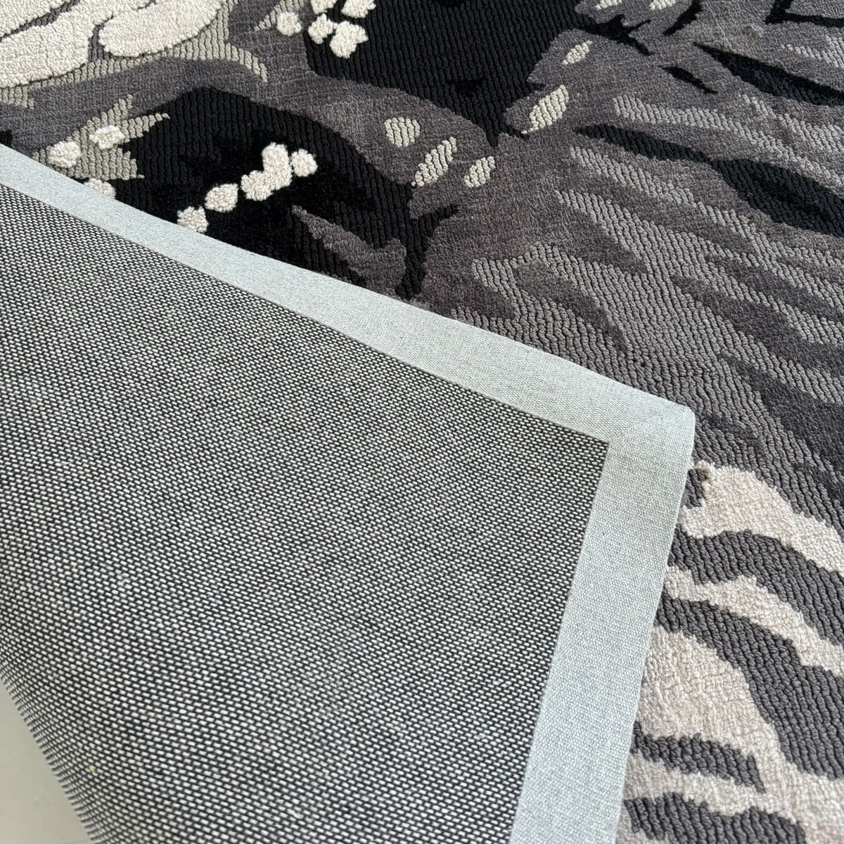 Area Rug - Bohemian, Abstract Area — Modern 3D Low-Pile