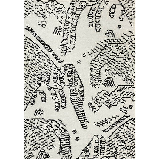 area rug bohemian abstract tiger pattern living room