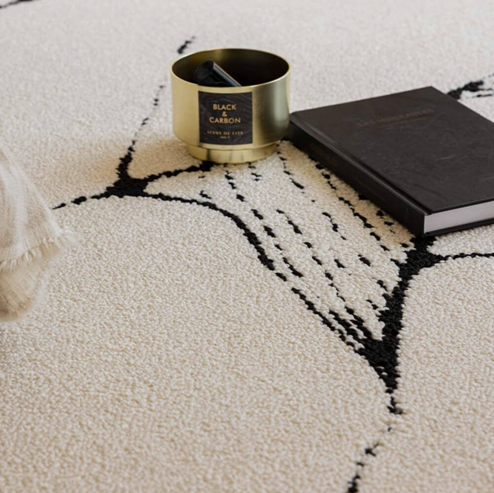 Area Rug - Bohemian, Abstract Shaped Stylish Flooring Cover