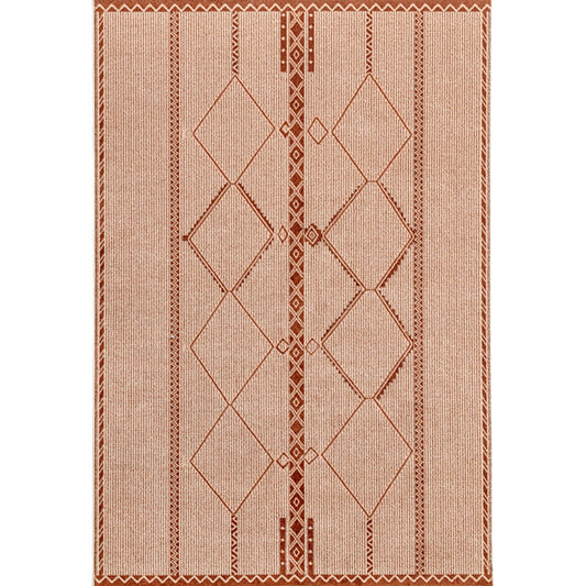 bohemian area rug living room soft wilton weave