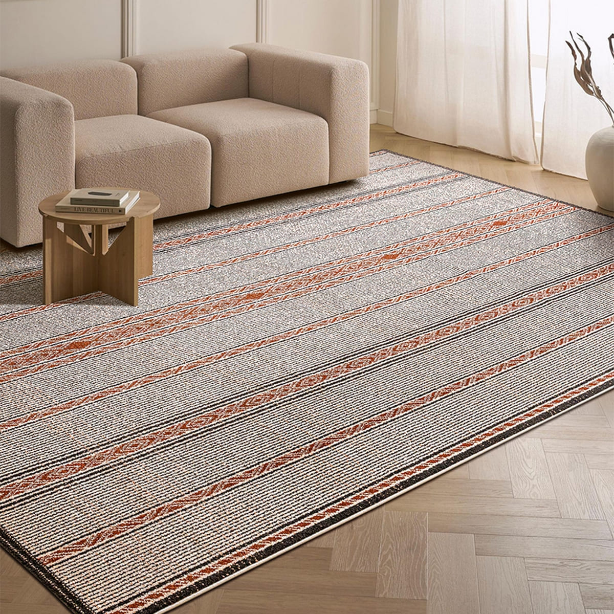 Area Rug - Bohemian, Contemporary Area – Soft Wilton Weave