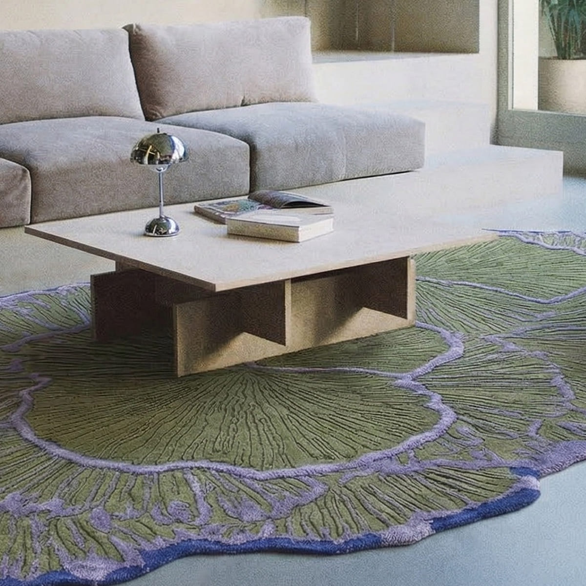 Area Rug - Bohemian, Asymmetrical Shaped – Captivating