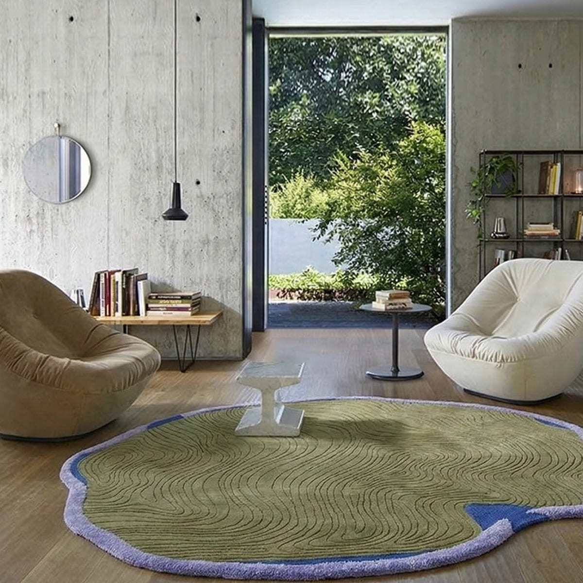 Area Rug - Bohemian, Asymmetrical Shaped – Captivating