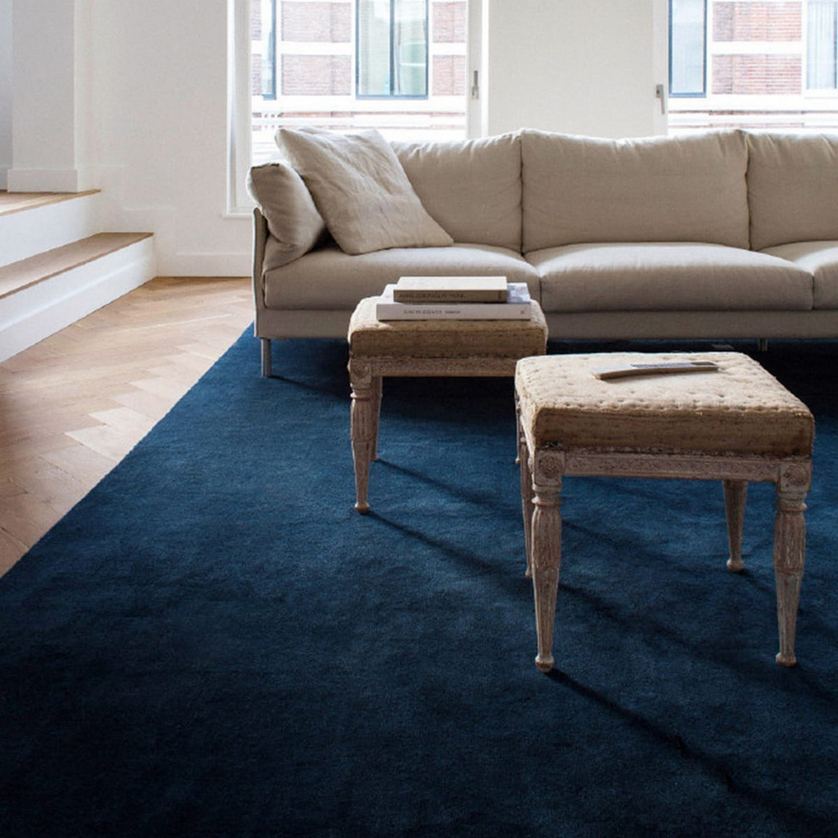 Area Rug - Bohemian, Bedroom – Refined Prussian Minimalist