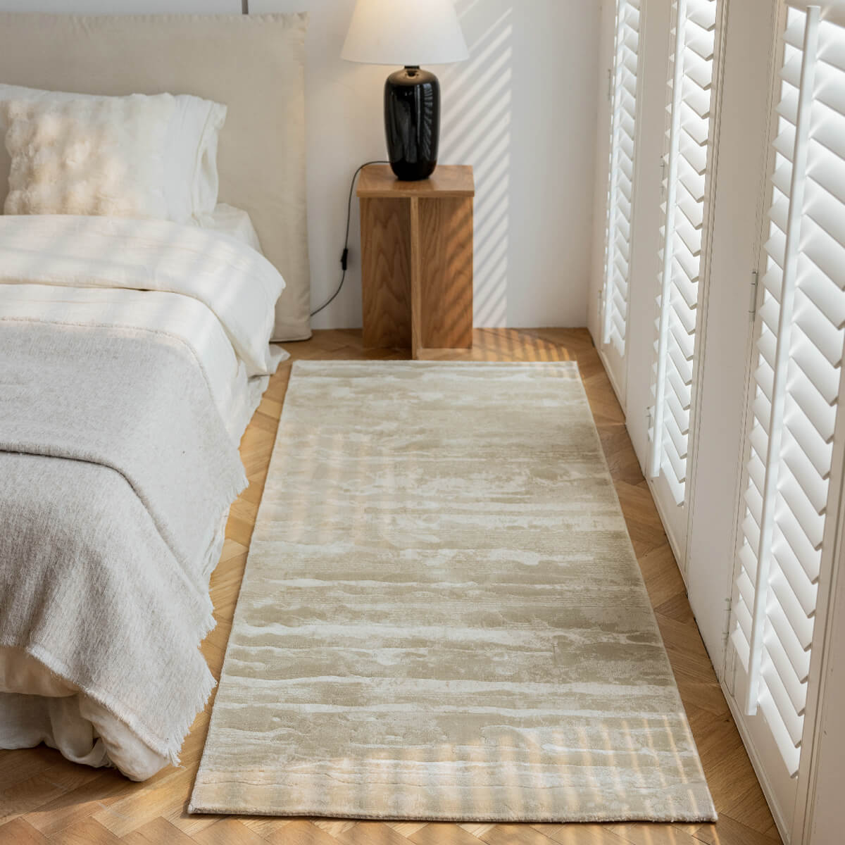 Area Rug - Bohemian, Bedside Comfortable Thickness Soft