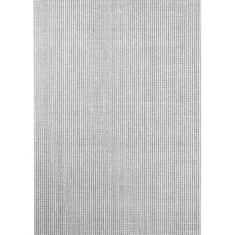 Area Rug - Bohemian, Braided Wool Light Grey Loop Pile