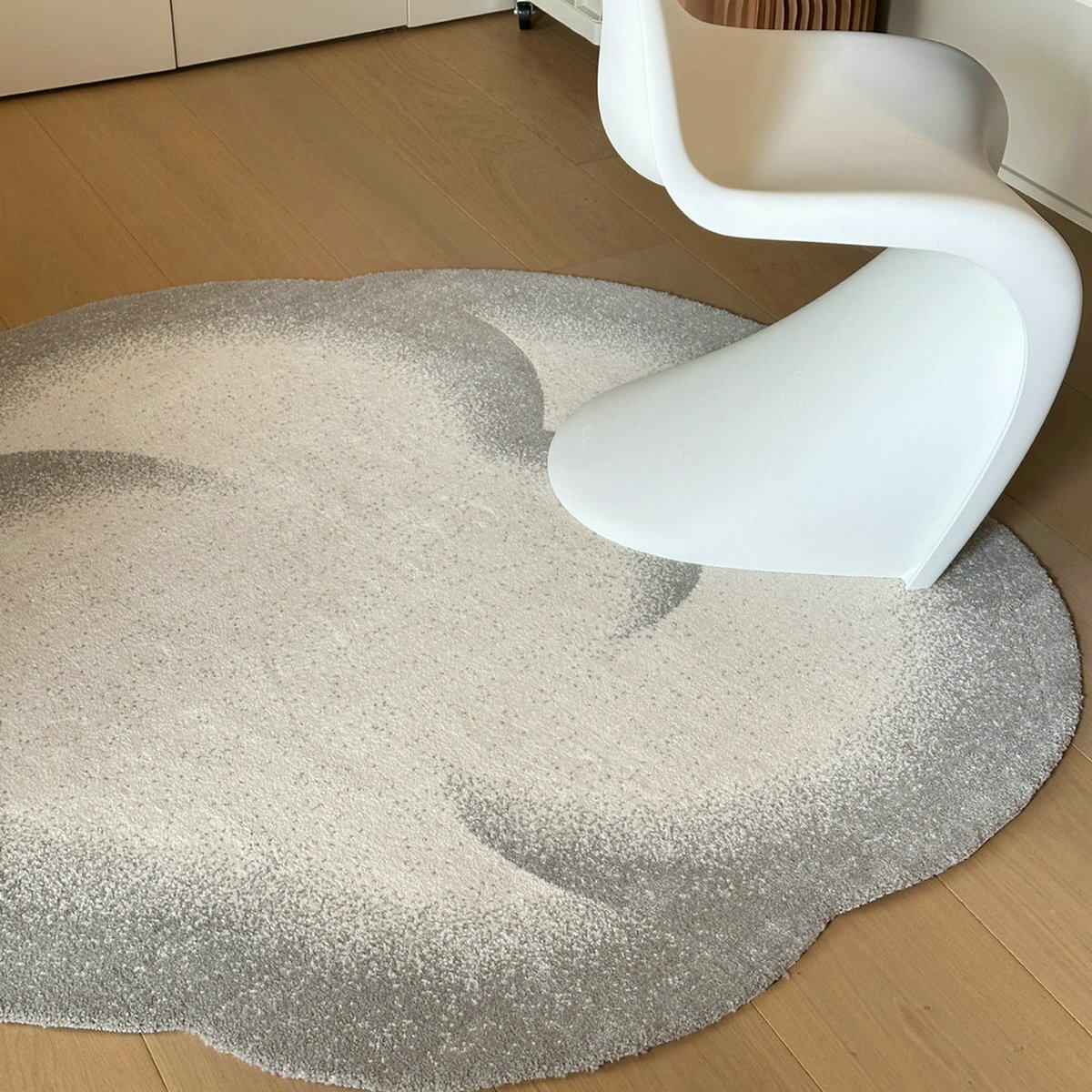 Area Rug - Bohemian, Cloud Shaped – Soft Aesthetic Gradient