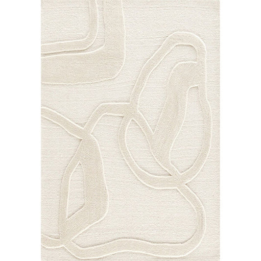 area rug bohemian contemporary jute neutral textured