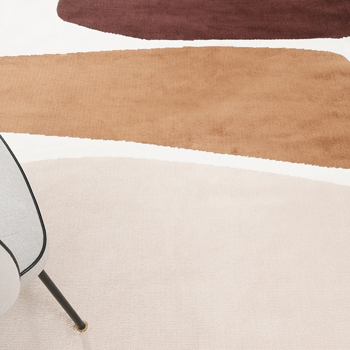 Area Rug - Bohemian, Contemporary Softness Modern Colored