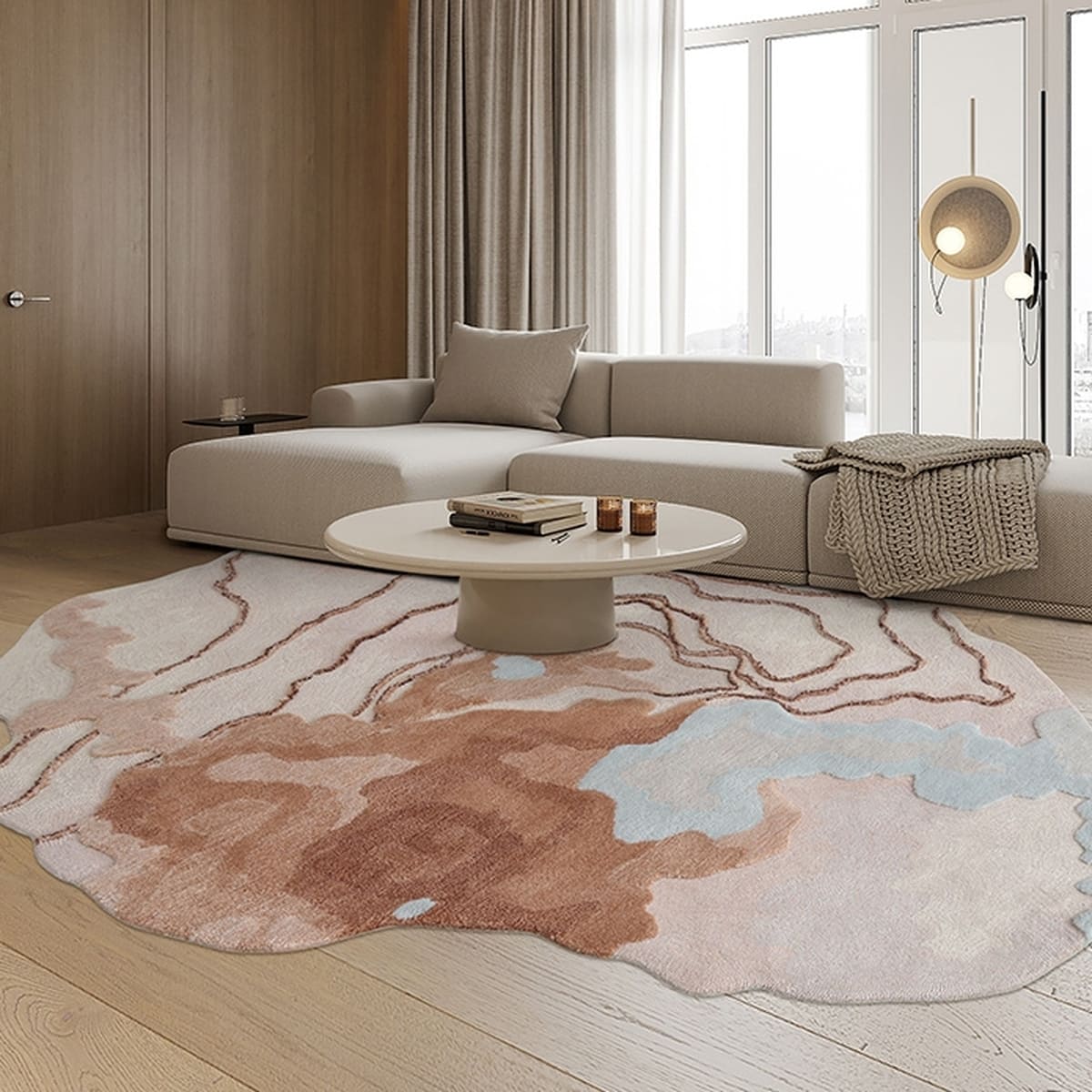 Area Rug - Bohemian, Contemporary Modern Handmade Luxury