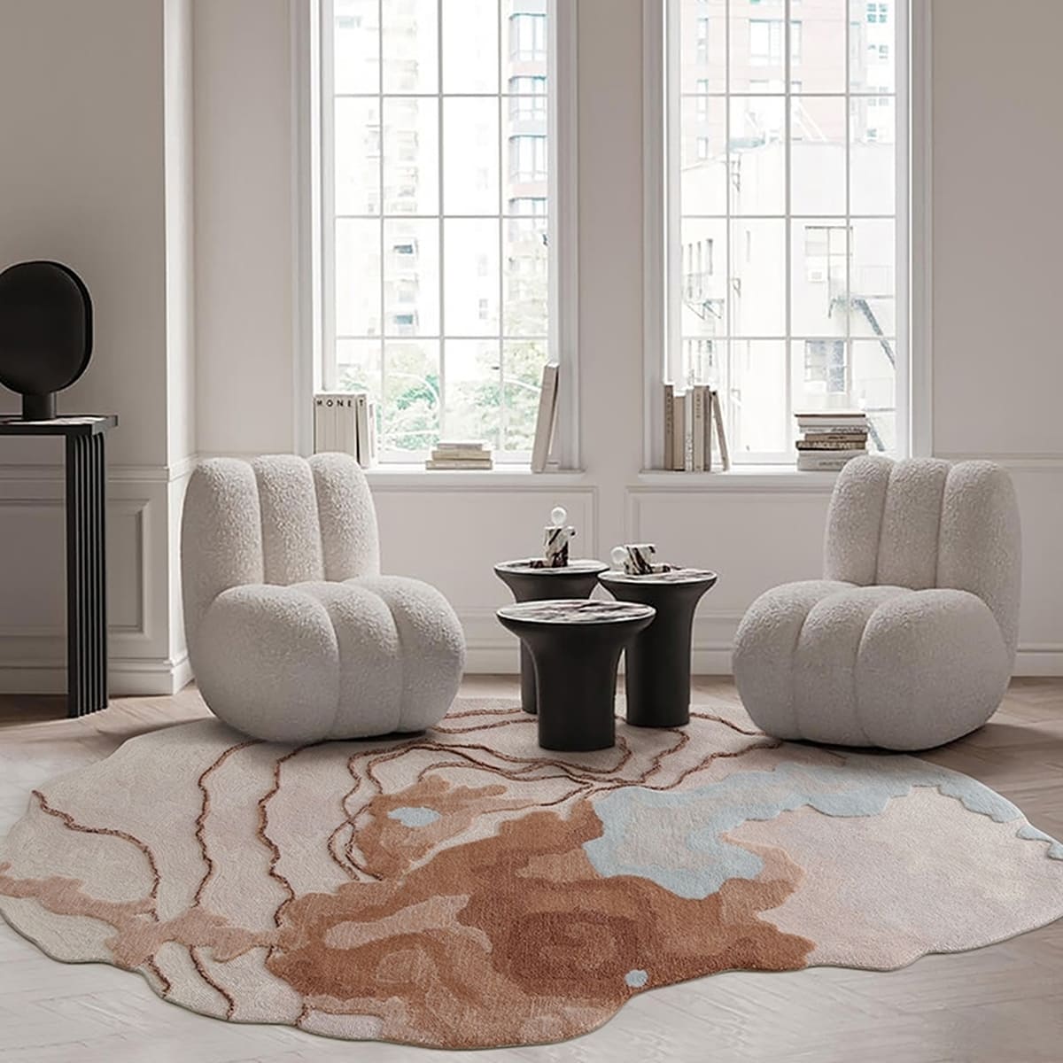 Area Rug - Bohemian, Contemporary Modern Handmade Luxury