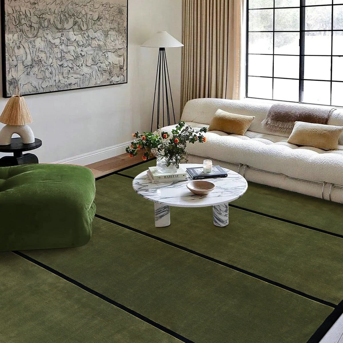 Area Rug - Bohemian, Designer Area – Handcrafted Grid