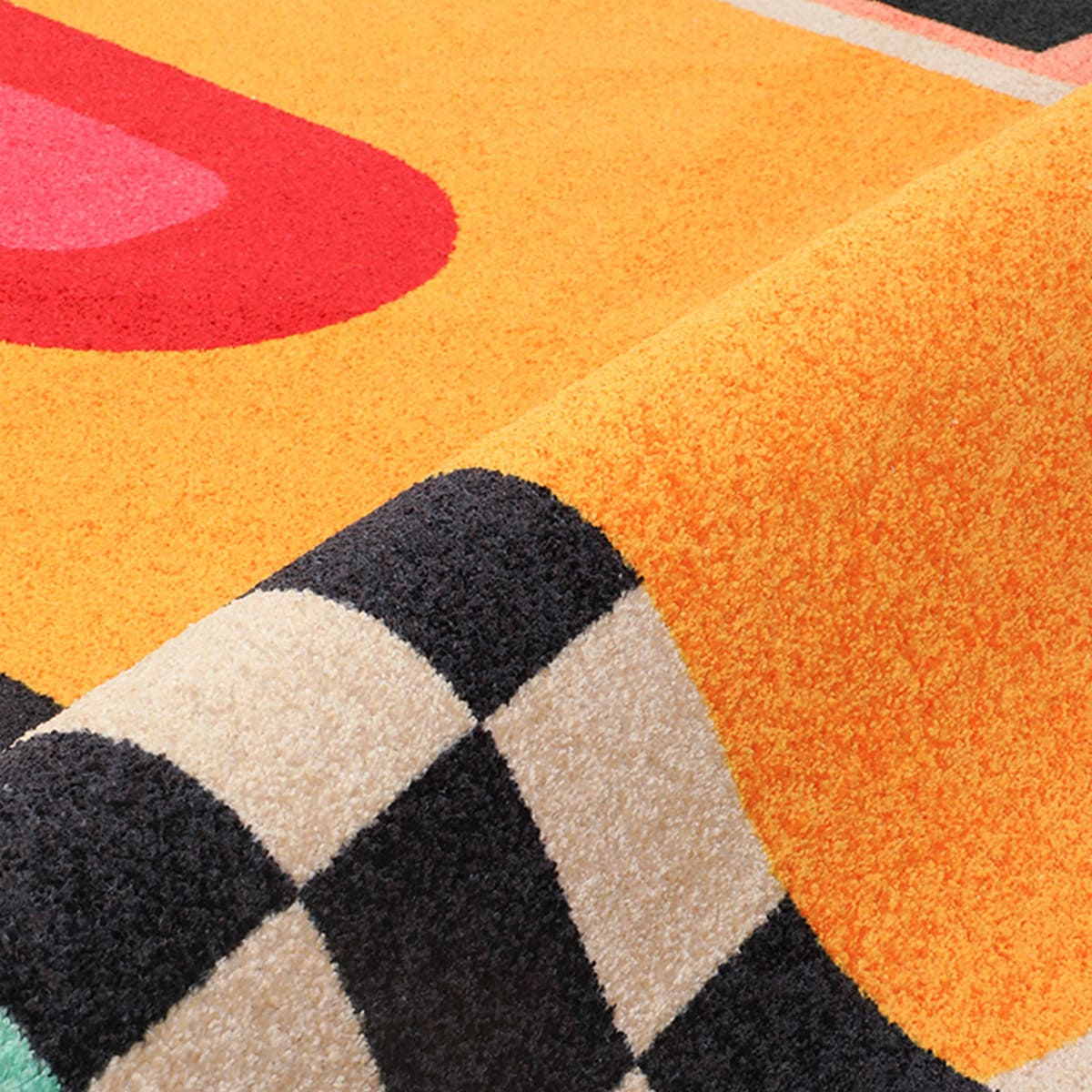 Area Rug - Bohemian, Dopamine – Colorful Abstract Pattern