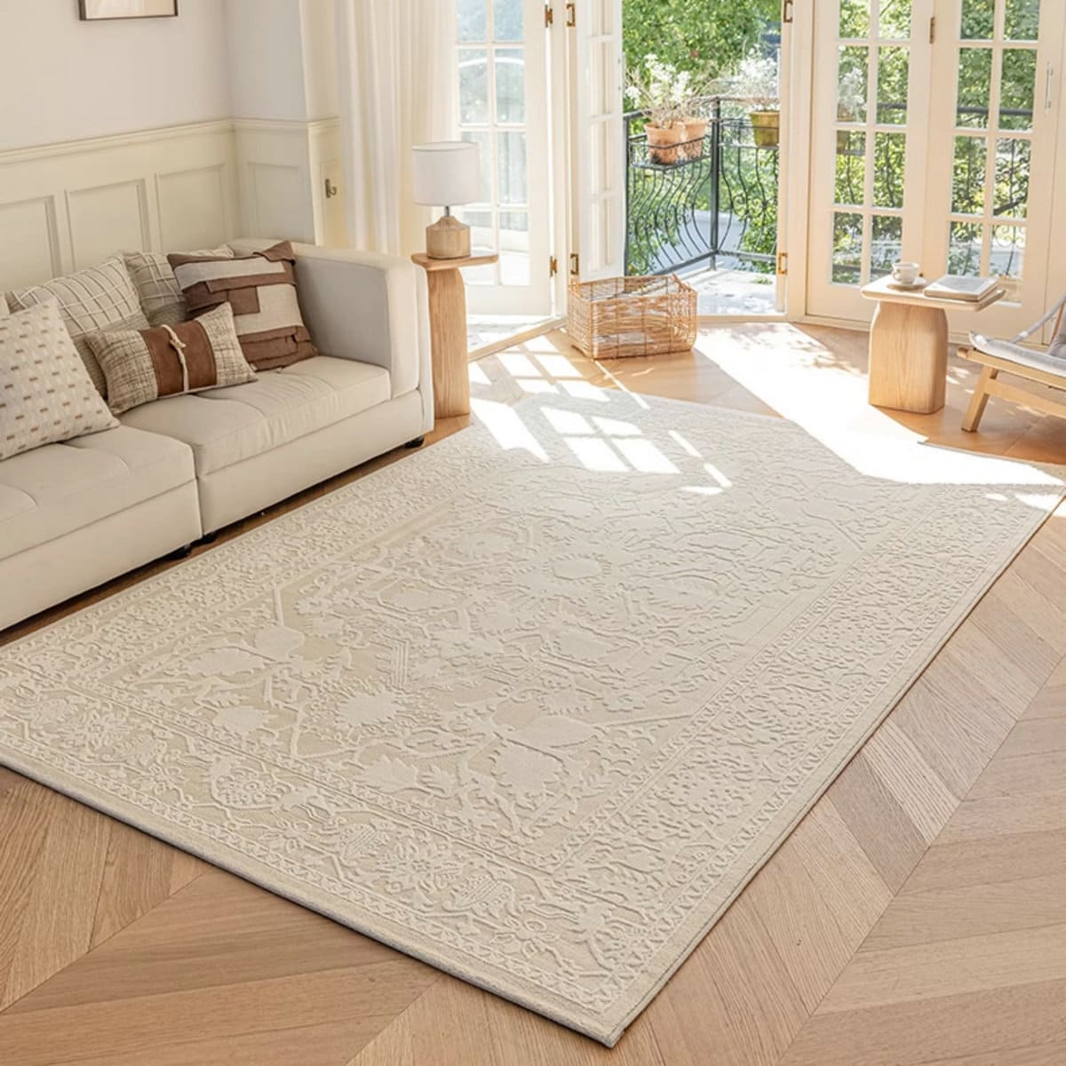 Area Rug - Bohemian, Floor Area Traditional French Pattern