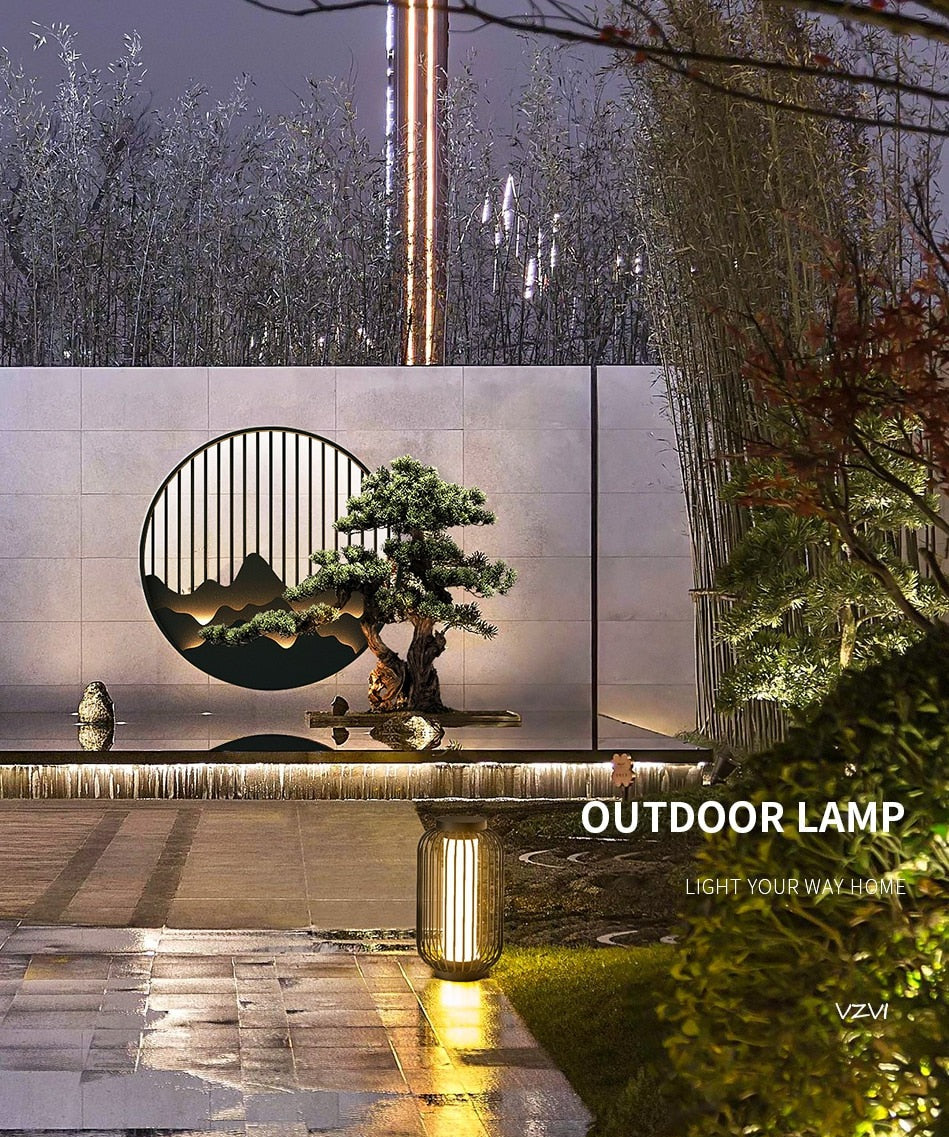 Outdoor Wall Light Modern Waterproof Garden Patio