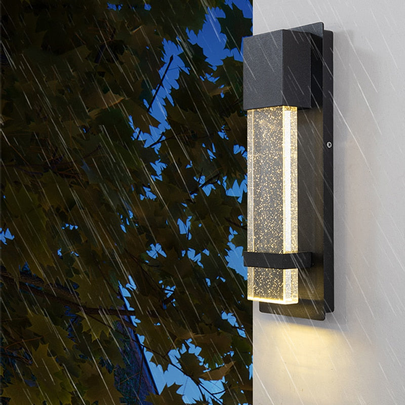 Outdoor Wall Light Modern Motion Sensor LED Waterproof