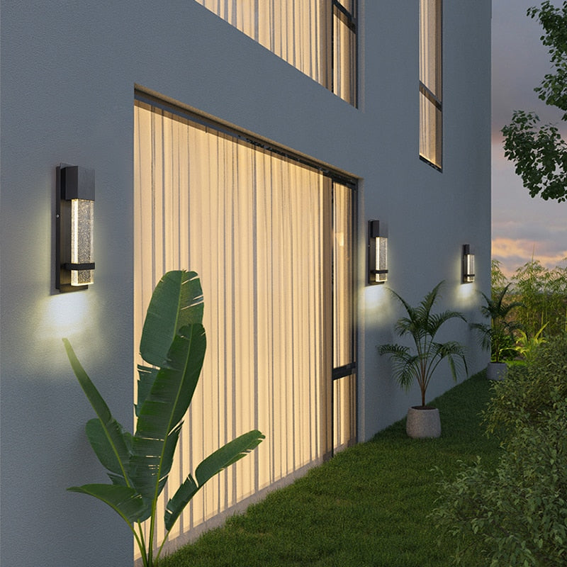 Outdoor Wall Light Modern Motion Sensor LED Waterproof