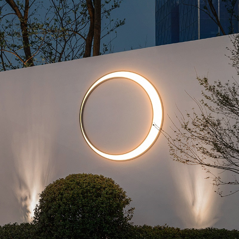 Modern Outdoor Wall Light Waterproof Garden Patio