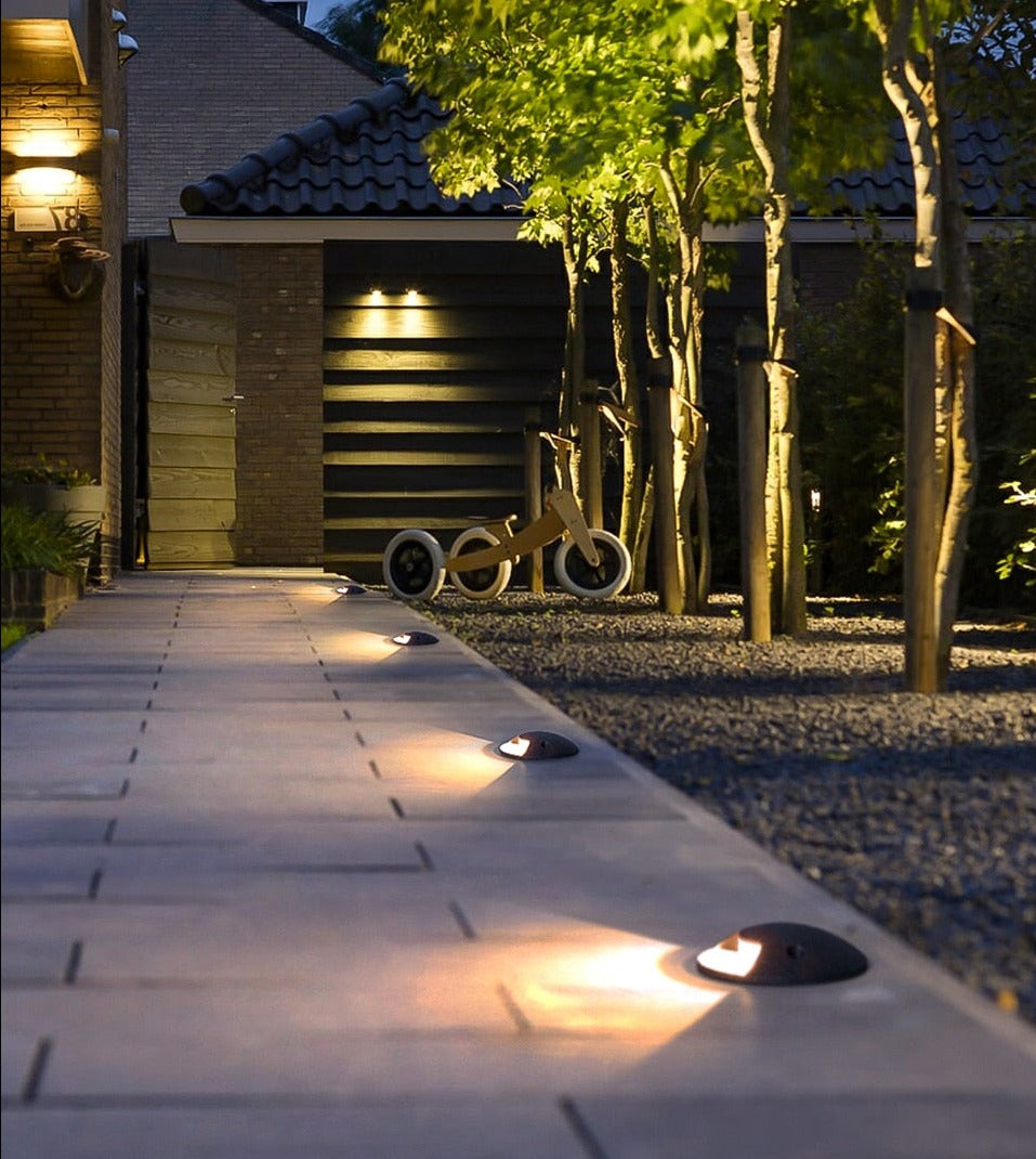 Underground Recessed Garden Light Waterproof LED Warm