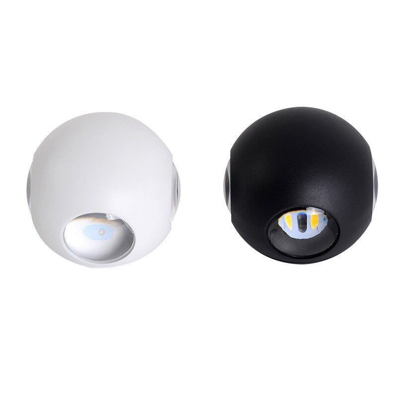 Outdoor Wall Light Modern Waterproof Aluminum Garden