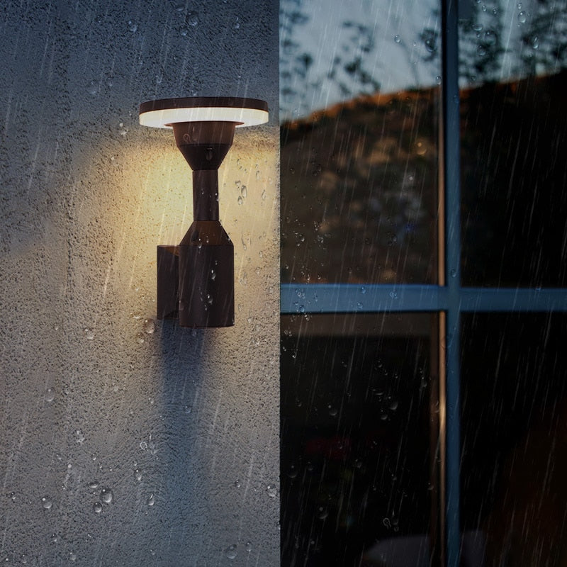 Outdoor Wall Light Modern Waterproof LED Patio