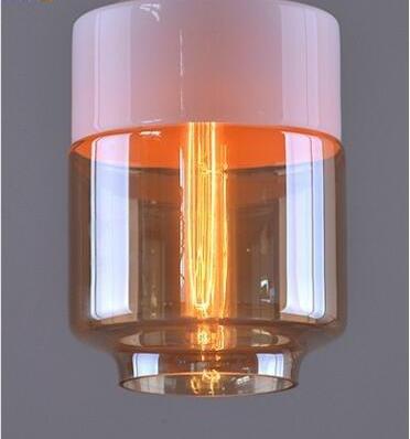 Nordic Glass Pendant Light, Minimalist Hanging Lamp for Kitchen Island