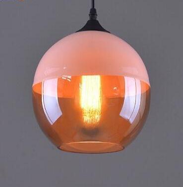 Nordic Glass Pendant Light, Minimalist Hanging Lamp for Kitchen Island