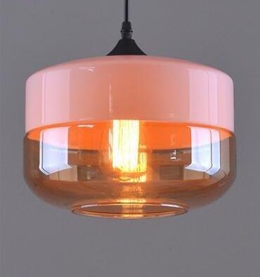 Nordic Glass Pendant Light, Minimalist Hanging Lamp for Kitchen Island