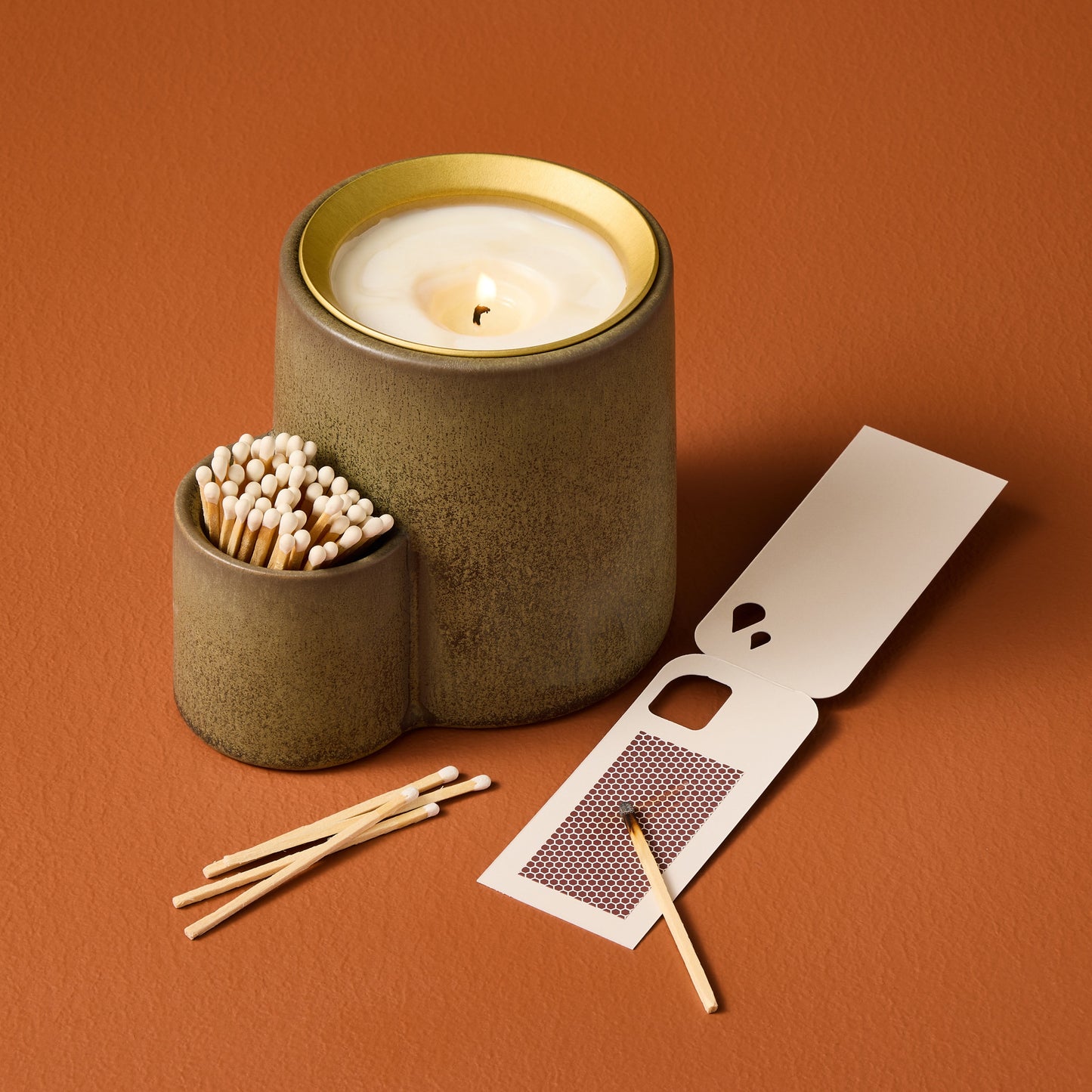 Indoor Planter - Ember Earth Candle +, Ceramic